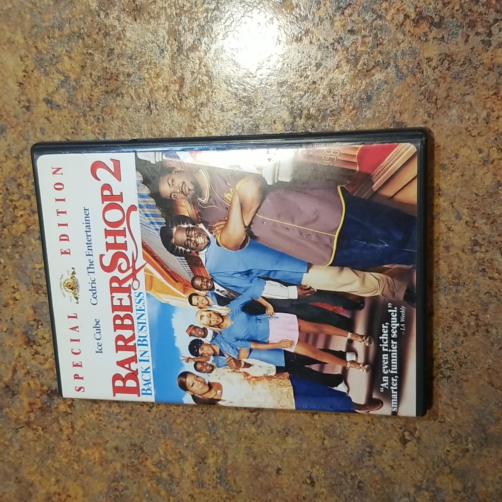Barbershop 2: back in business movie DVD, GUC